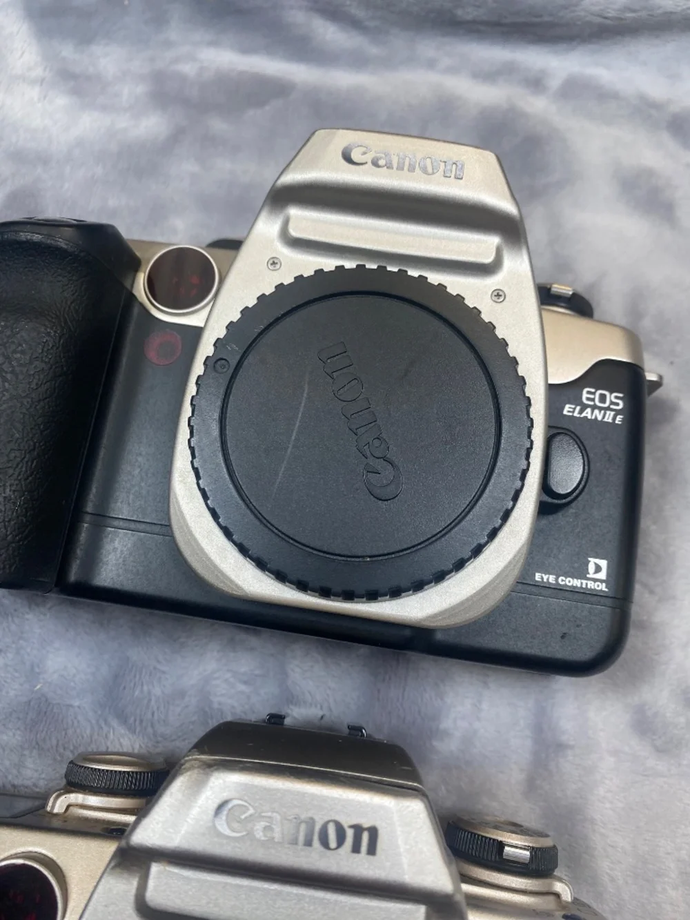 Canon Eos Elan IIe Pair of 35MM SLR Cameras with Eye Control